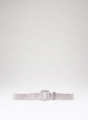 VENUS BELT - Crystal on Silver